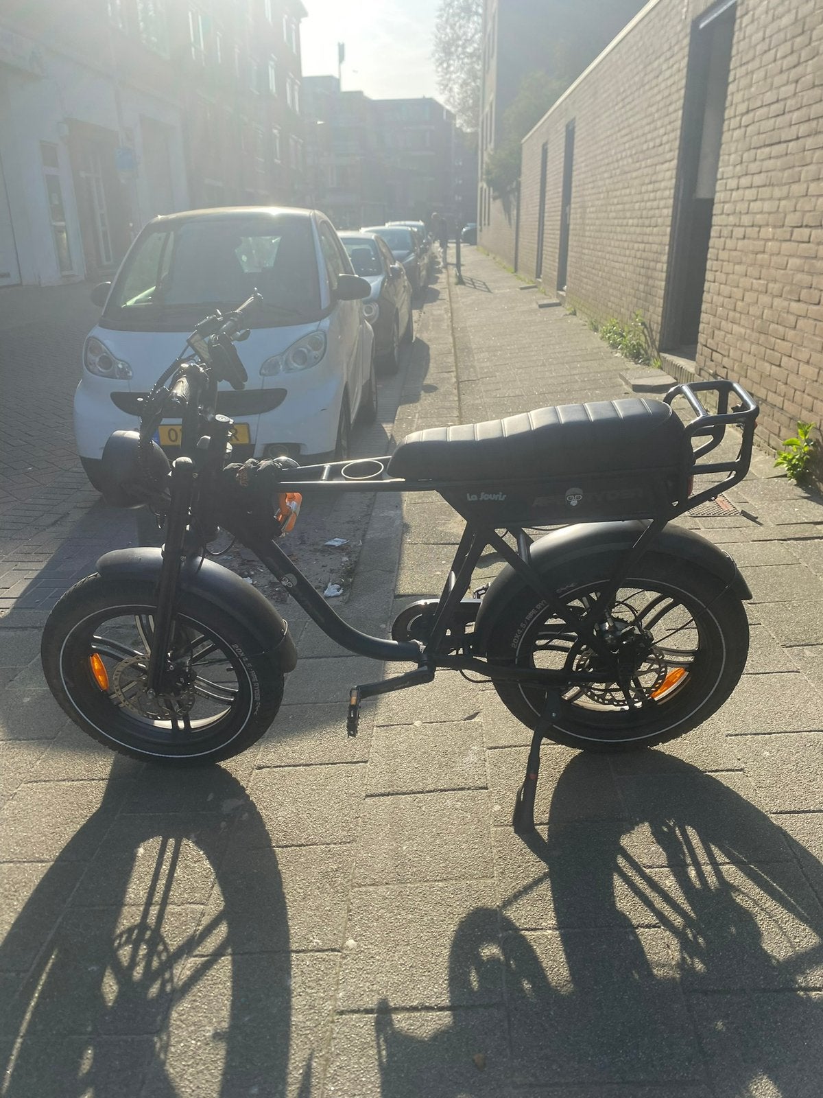 Fatbike, Fietsen en Brommers, Elektrische fietsen, Gebruikt, 55 tot 59 cm, 30 tot 50 km per accu, Ophalen