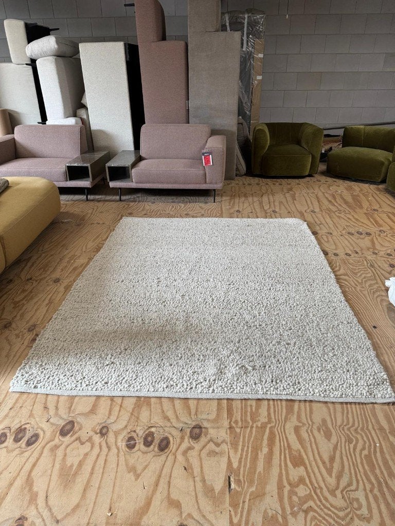 Vloerkleed Positano l Whoon | Meubilex l van €1445 voor 499, Ophalen, Gebruikt, 200 cm of meer, Crème