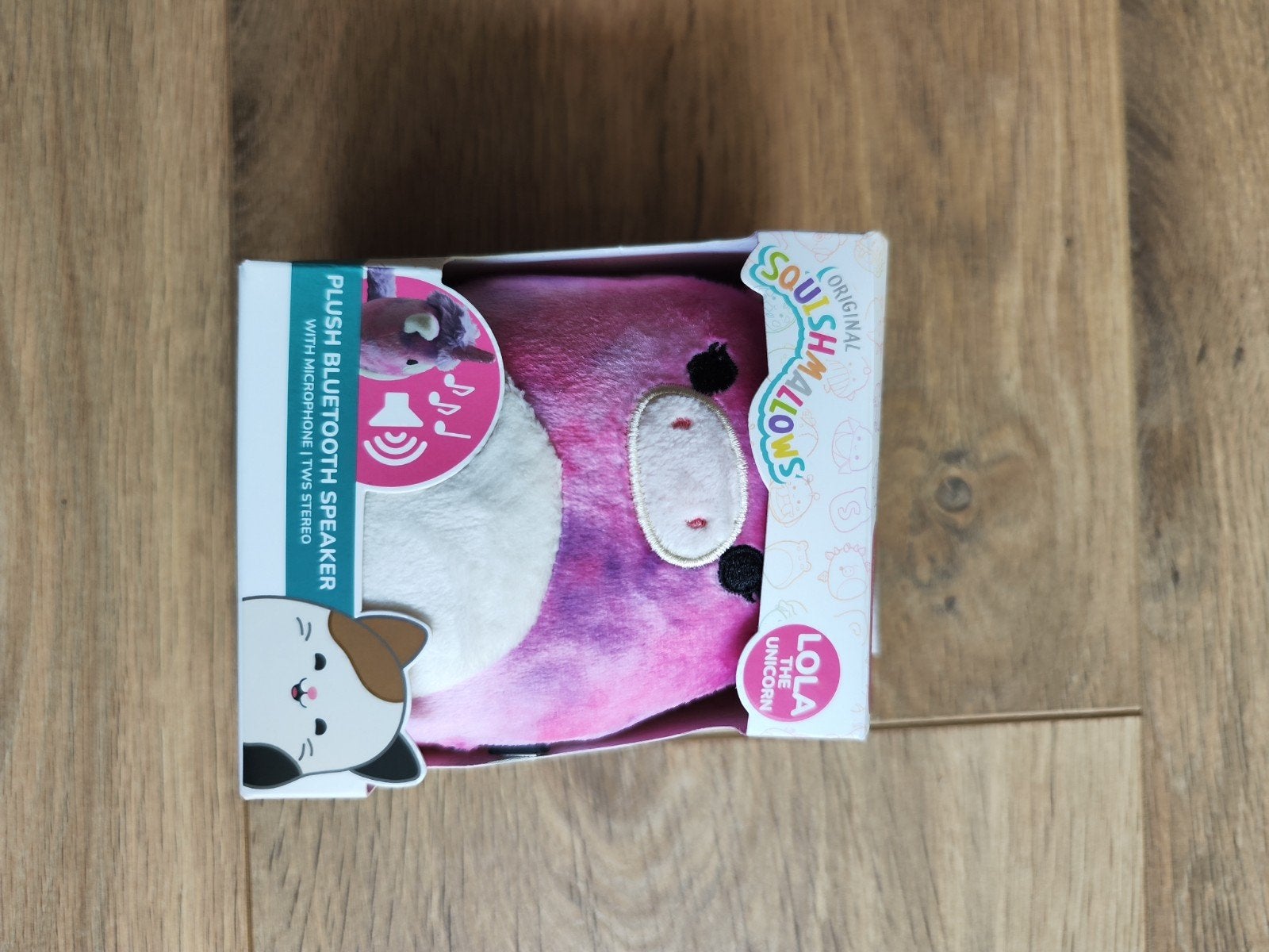 Squishmallows Lola de Eenhoorn Pluche Bluetooth Speaker, Audio, Tv en Foto, Overige merken, AUX-ingang, Nieuw, Ophalen of Verzenden
