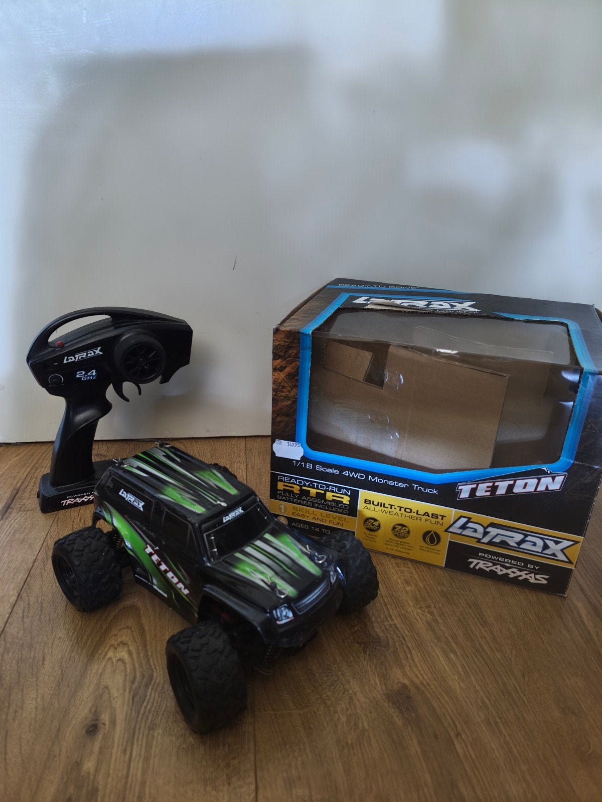 Traxxas LaTrax Teton 1/18, Hobby en Vrije tijd, Modelbouw | Radiografisch | Auto's, Elektro, Gebruikt, Auto offroad, Ophalen of Verzenden