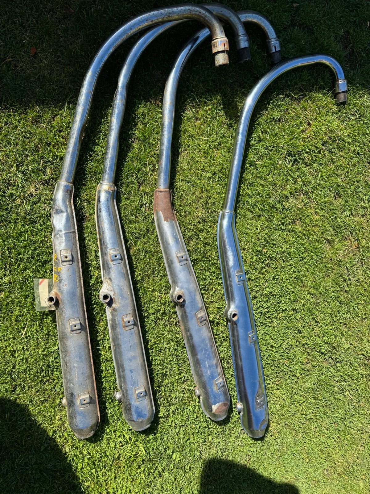 Honda cb750 k2 / k6 originele uitlaten, Ophalen