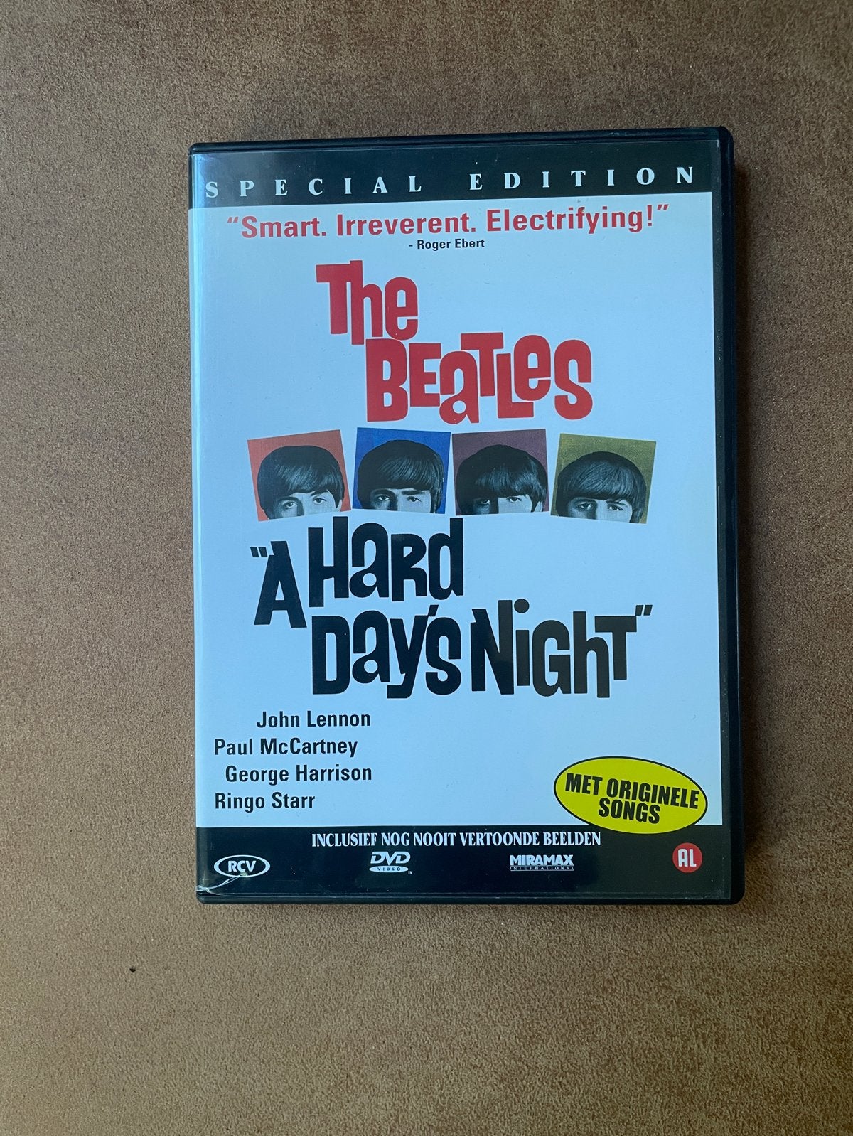 The Beatles - A Hard Day's Night DVD Special Edition, Alle leeftijden, Verzenden, Gebruikt