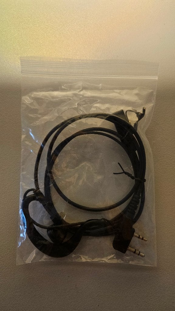 Earpiece headset mic and ptt earphone for kenwood k1, Ophalen of Verzenden, Nieuw, Zender en Ontvanger