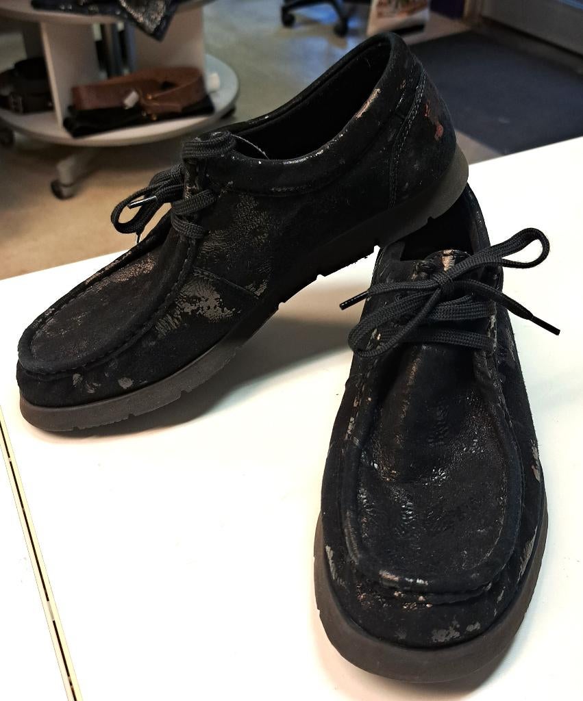 Sioux Grashopper mocassin schoenen echt leer zwart 40 47450, Kleding | Dames, Schoenen, Sioux, ., Zwart, Ophalen of Verzenden