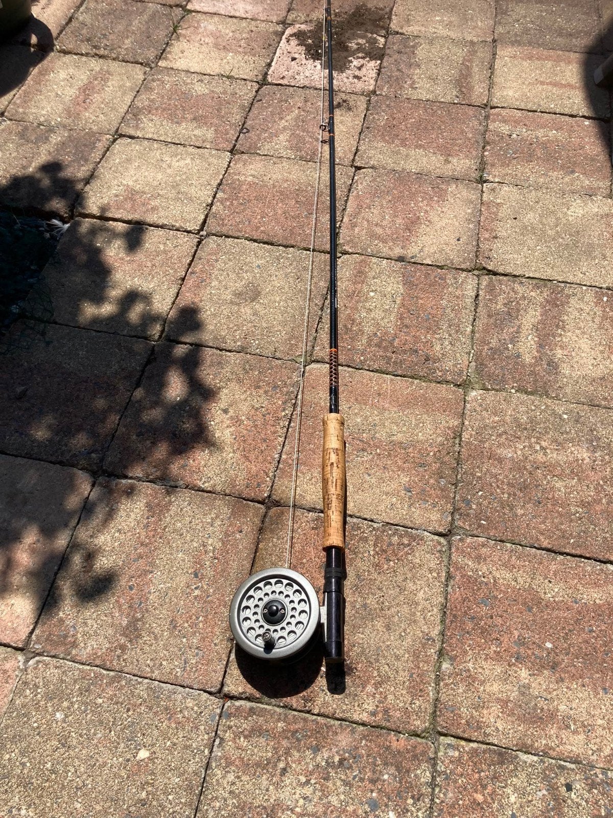 Shakespeare Ugly Stik FY1100 Vliegvis Hengel met Molen, Ophalen of Verzenden