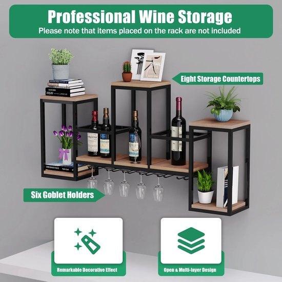 Wine Rack - Wine Bottle Rack - Wijnrek - Wijnflessenrek - Me, Corvance B.V., Verzenden, Nieuw, Corvancebol@gmail.com