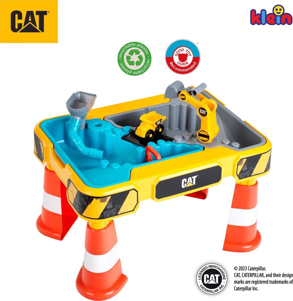 CAT Watertafel met accessoires, Ophalen, Gebruikt