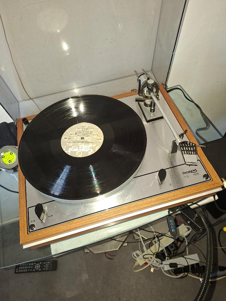 te koop thorents tc 166, Audio, Tv en Foto, Platenspelers, Gebruikt, Platenspeler, Overige merken, Pitch-regelaar, Ophalen