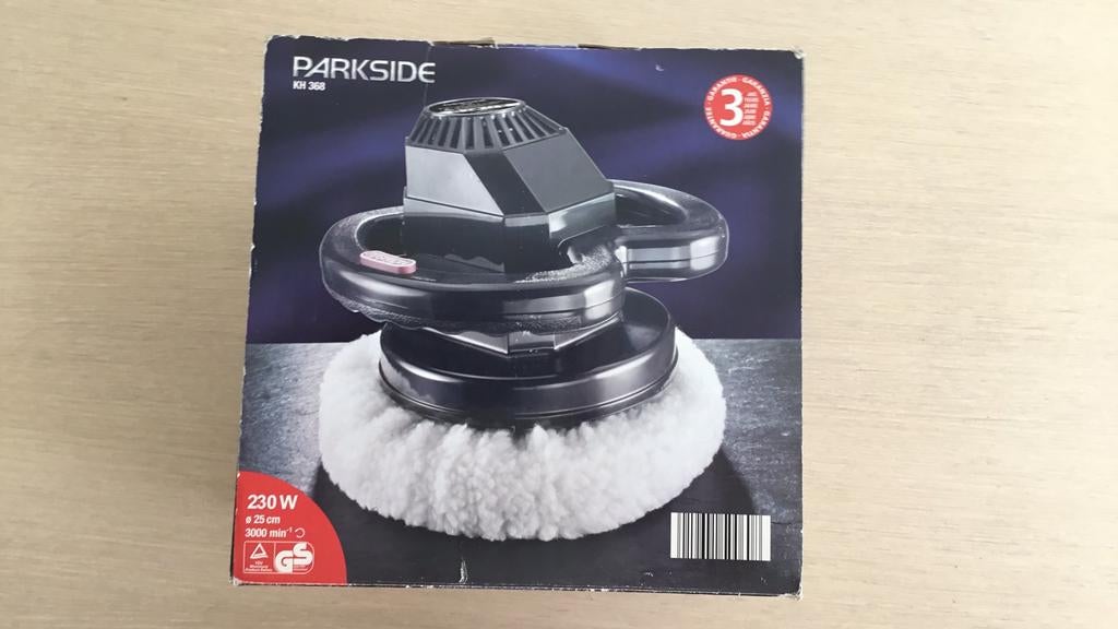 Parkside KH 368 Polijstmachine 230W met accessoires nieuw, Auto diversen, Autogereedschap, Ophalen, Nieuw