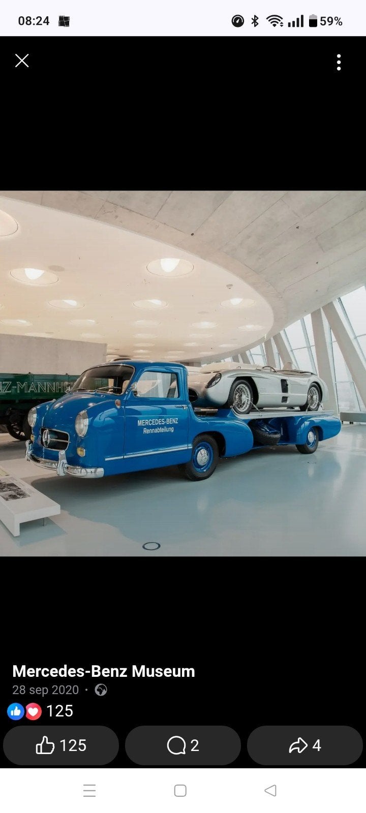CMC Mercedes Benz Renntransporter Blue Wonder
CMC 1:18
Nieuw, Hobby en Vrije tijd, Modelauto's | 1:18, Ophalen of Verzenden, Nieuw