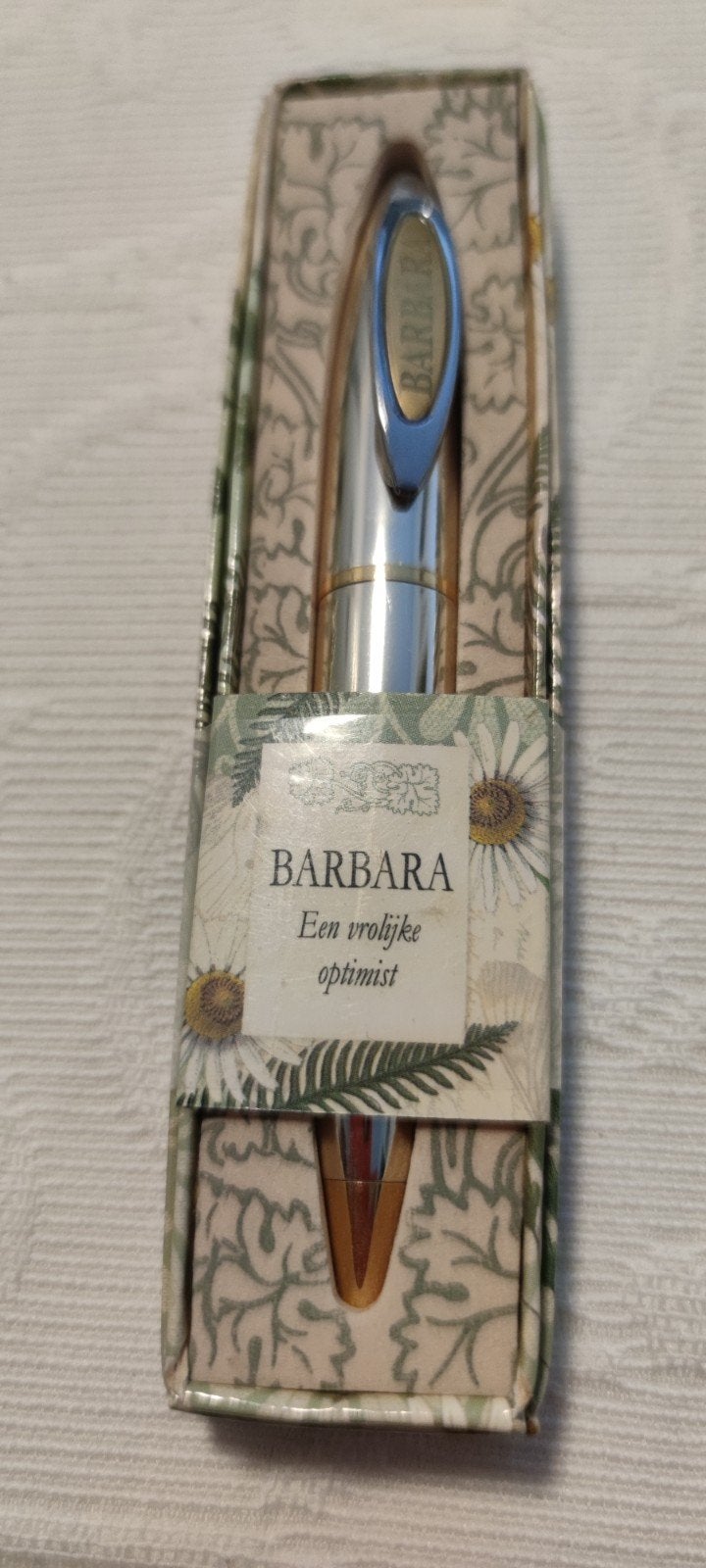 PERSONALISED GIFT voor BARBARA, LISETTE, ANNELIES, MARIEKE.., Ophalen of Verzenden, Nieuw, Balpen, Overige merken