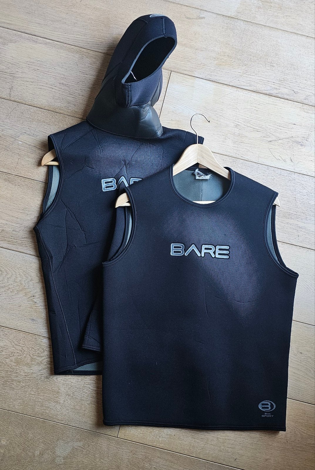 2 x  Bare 3mm Sport Neopreen Vest, Ophalen, Gebruikt, Duikpak