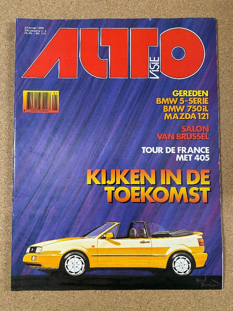 Autovisie 2 1988, Boeken, Verzenden, Gelezen, Algemeen