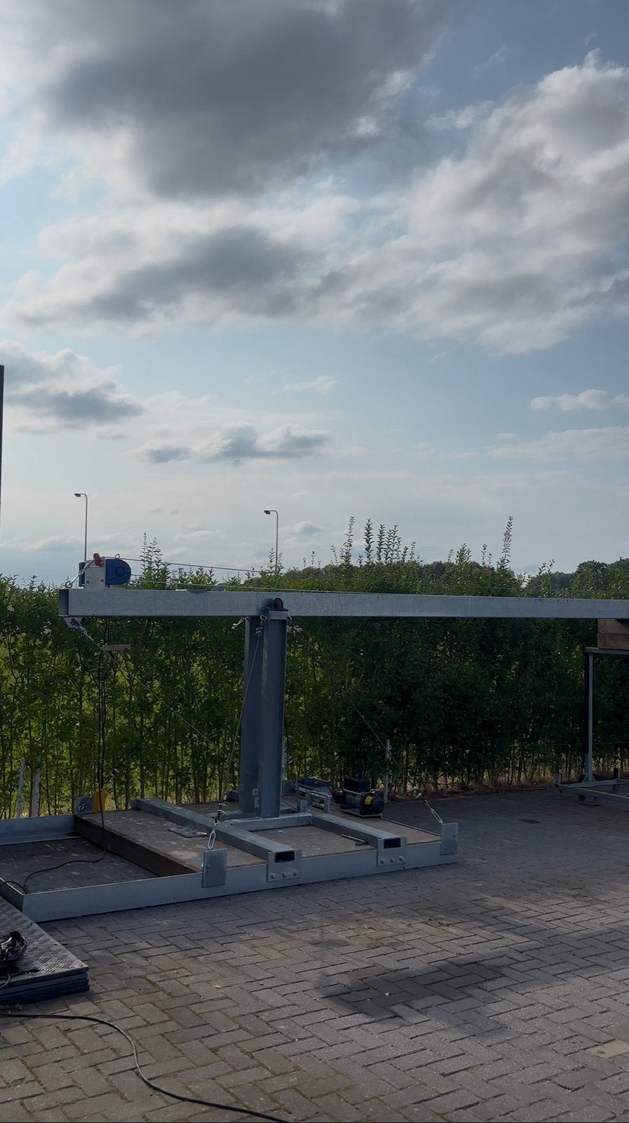 Volbad verzonken mast, Ophalen, Zo goed als nieuw, Mast