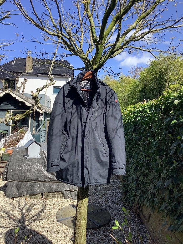New Zealand Auckland parka blauw, Kleding | Heren, Jassen | Winter, New Zealand Auckland, Ophalen of Verzenden, Zo goed als nieuw