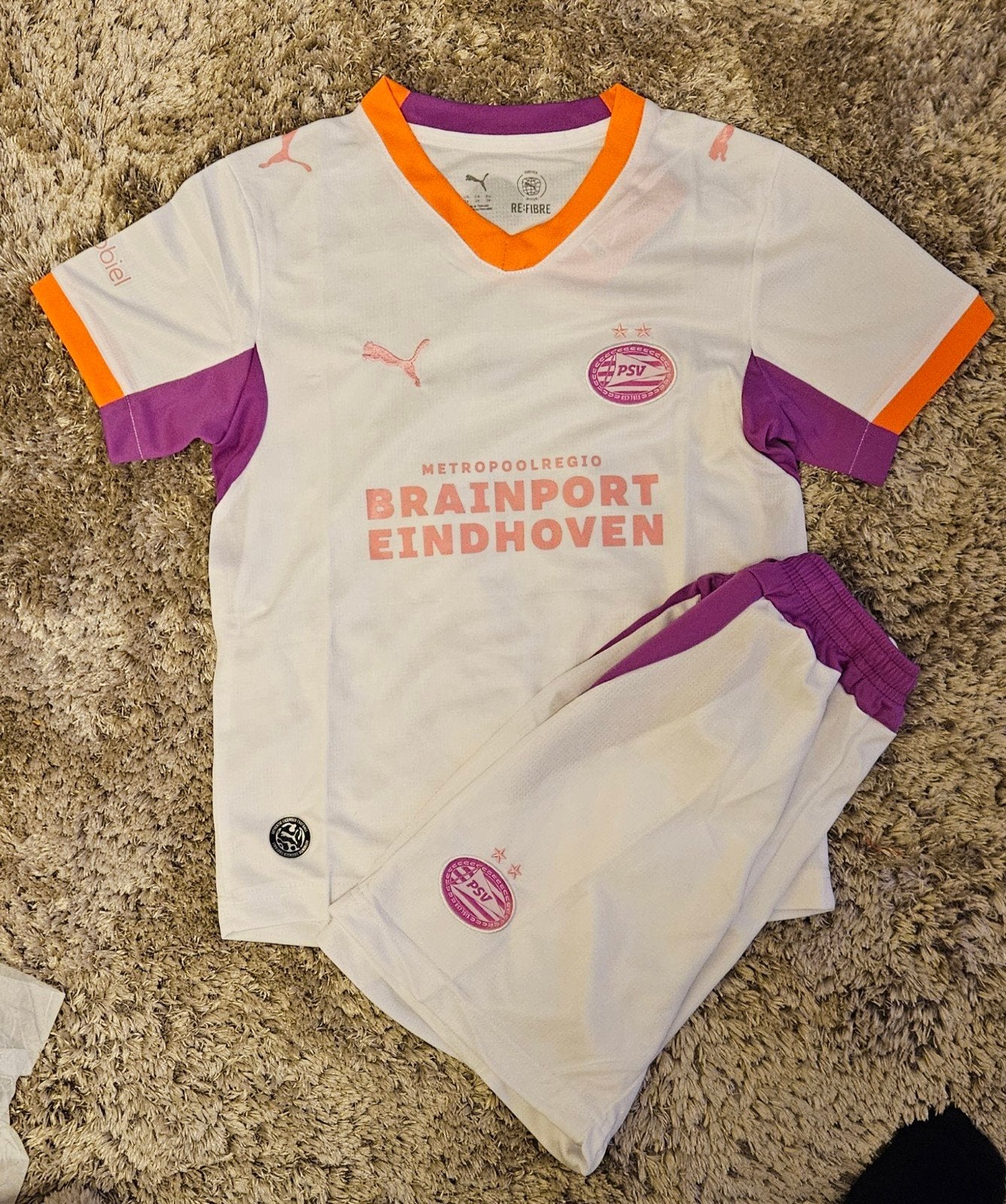 PSV Uitshirt Maat 116-164, Maat XS of kleiner, Ophalen of Verzenden, Zo goed als nieuw, Shirt