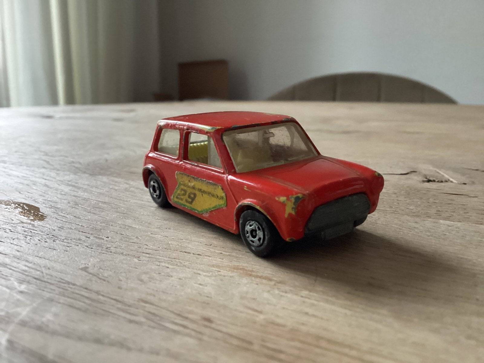 Matchbox Superfast No.29 Racing Mini Made in England 1970, Ophalen of Verzenden, Gebruikt, Auto