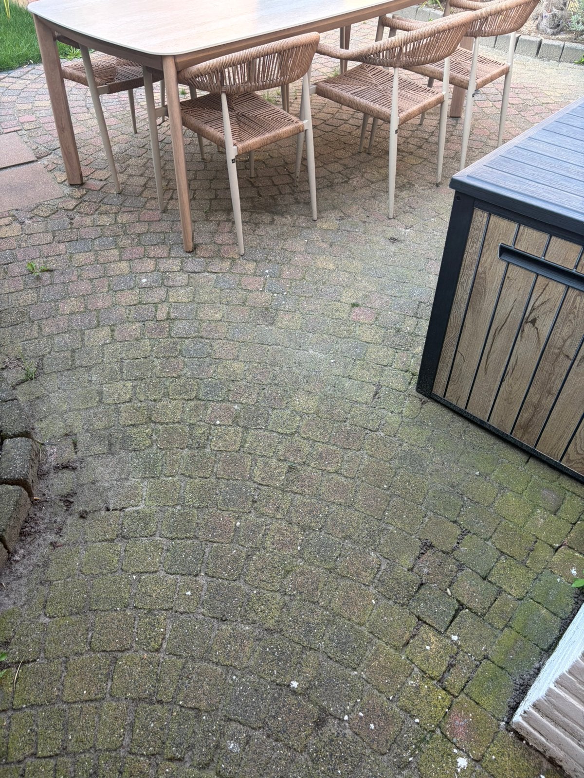 Gratis stenen af te halen!  22m3 ong, Tuin en Terras, Tegels en Klinkers, Ophalen, Zo goed als nieuw, Beton, Klinkers