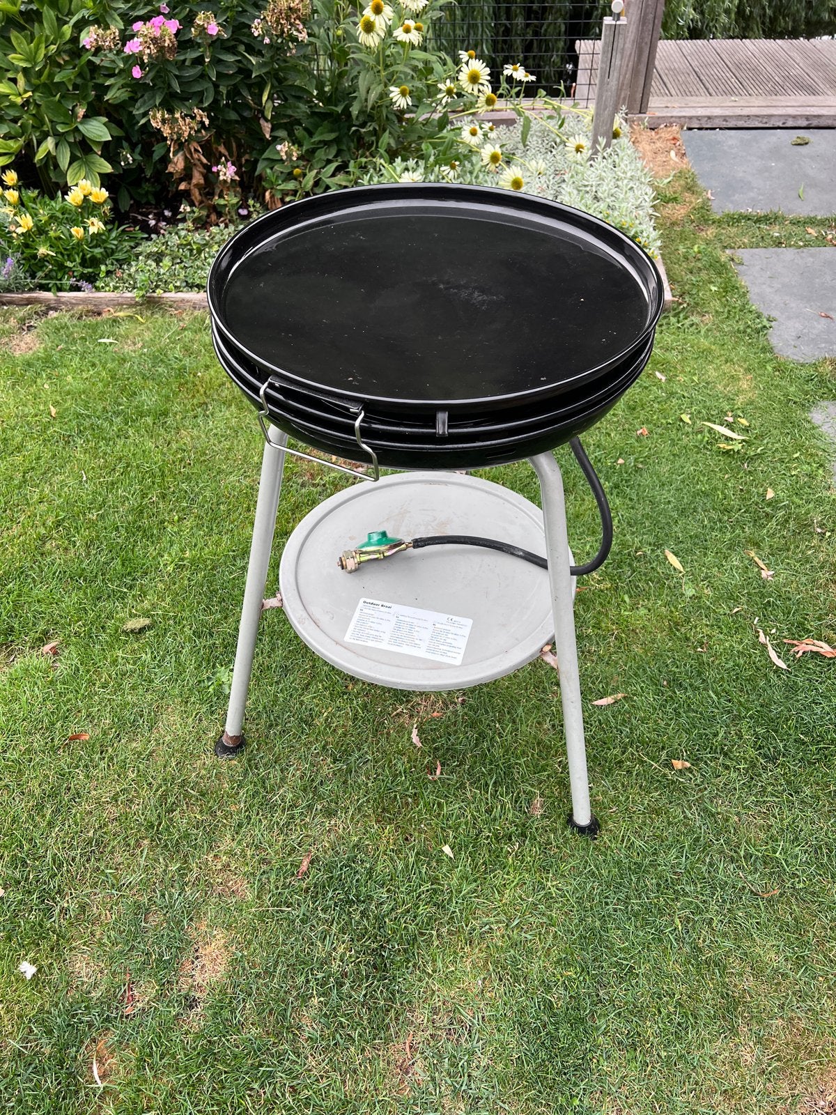 Gasbarbecue / skottelbraai - Ideaal voor buiten, Tuin en Terras, Ophalen of Verzenden, Gebruikt