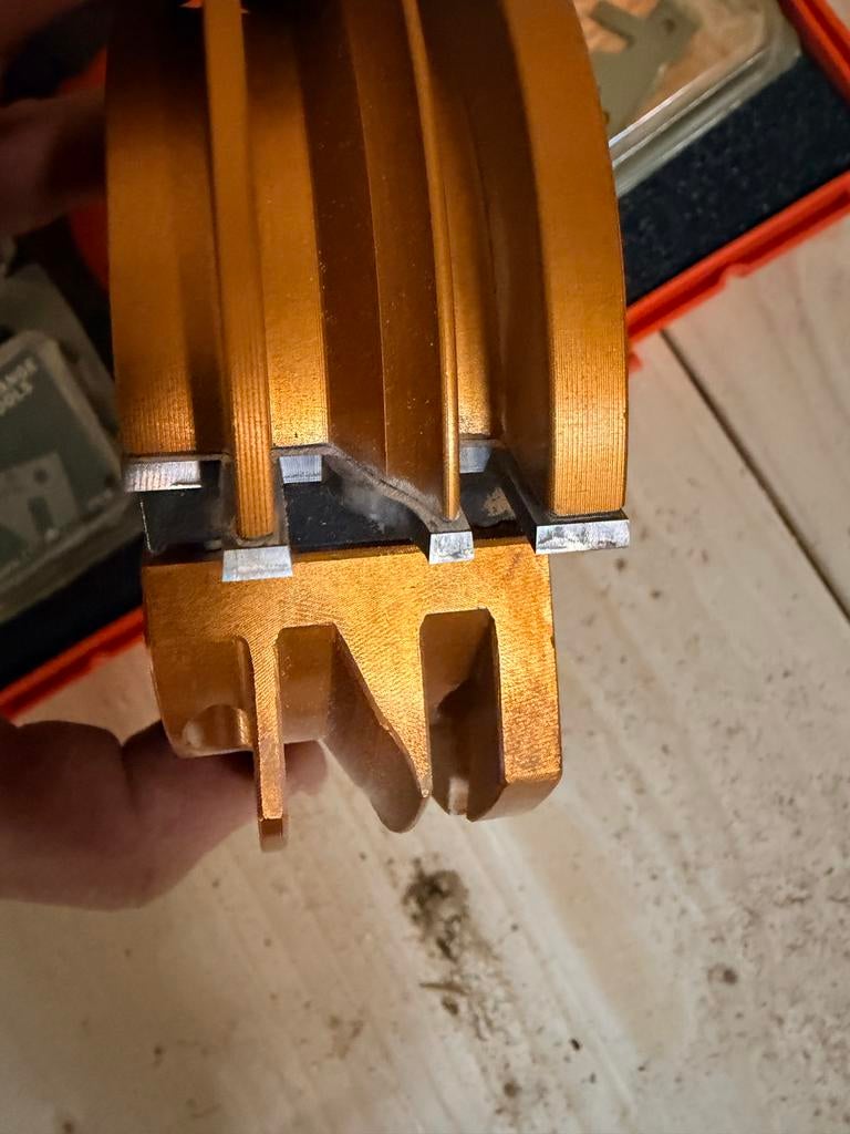 CMT Orange Tools contramal set frees in koffer, Ophalen of Verzenden, Zo goed als nieuw