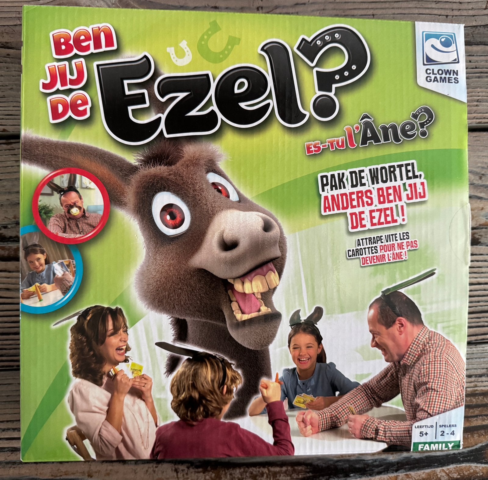 Ben jij de ezel? Spel, Een of twee spelers, Ophalen of Verzenden, Zo goed als nieuw