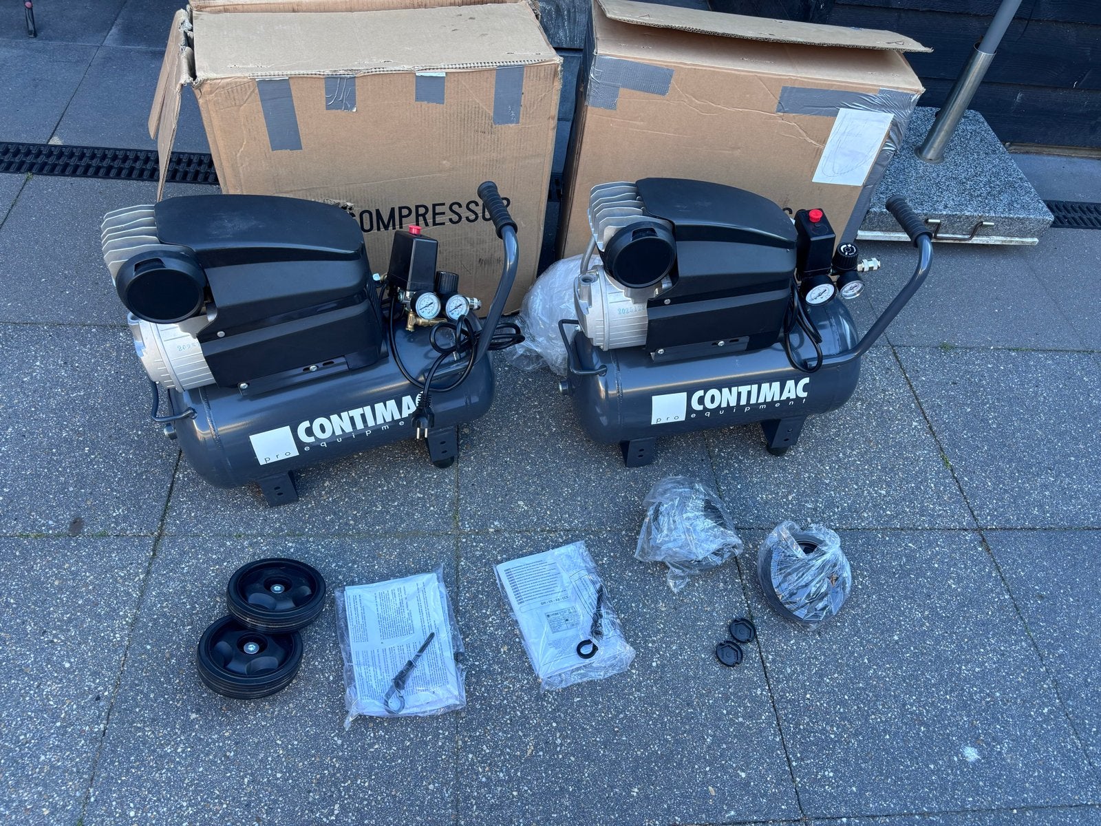 Contimac CM 340/10/24 W Compressor - Nieuw maar defect, Ophalen, 10 bar of meer, Nieuw, 25 tot 100 liter