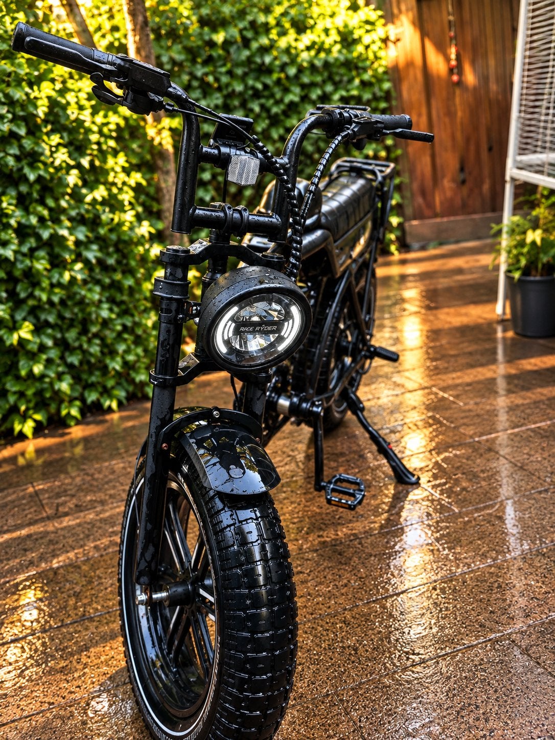 Stoere E-bike Ape x met dikke banden - Perfect voor de stad!, Zo goed als nieuw, 51 tot 55 cm, 50 km per accu of meer, Ophalen