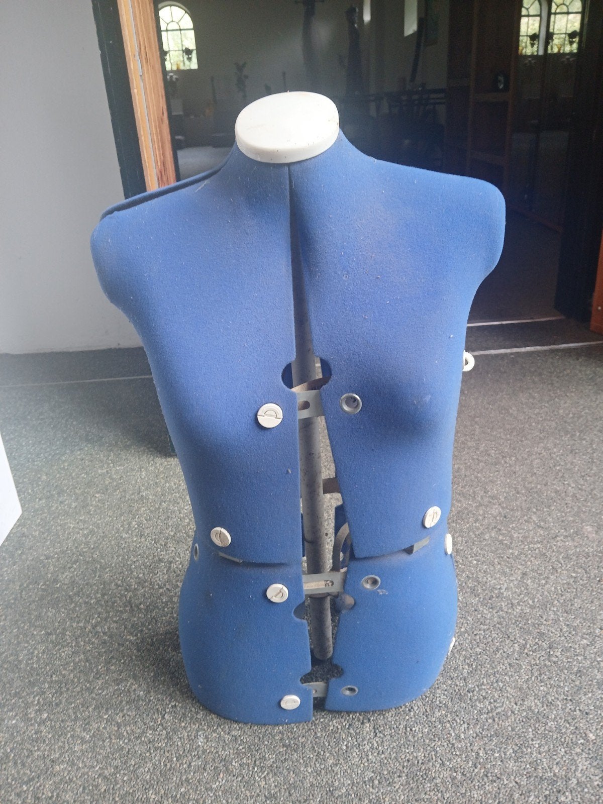 Verstelbare Paspop - Blauw, Ophalen of Verzenden, Gebruikt, Paspop
