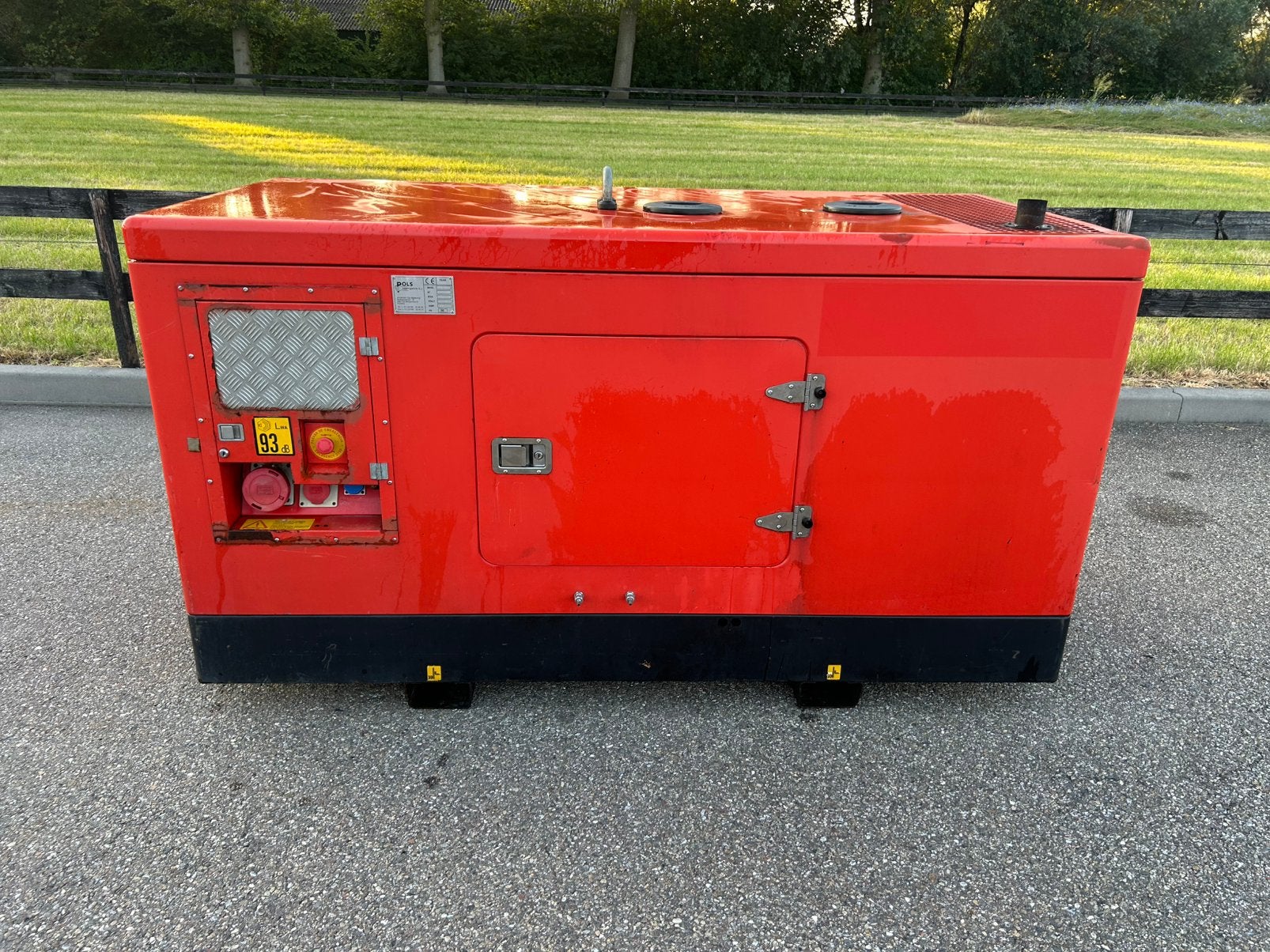 Himoinsa hpw 45 kva aggregaat, Doe-het-zelf en Verbouw, Aggregaten, Zo goed als nieuw, Dieselolie, Ophalen