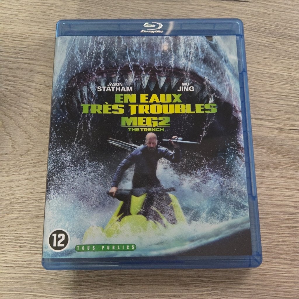 Meg 2 the Trench (Blu-ray) 4 HALEN = 3 BETALEN, -, -, Actie, Ophalen of Verzenden