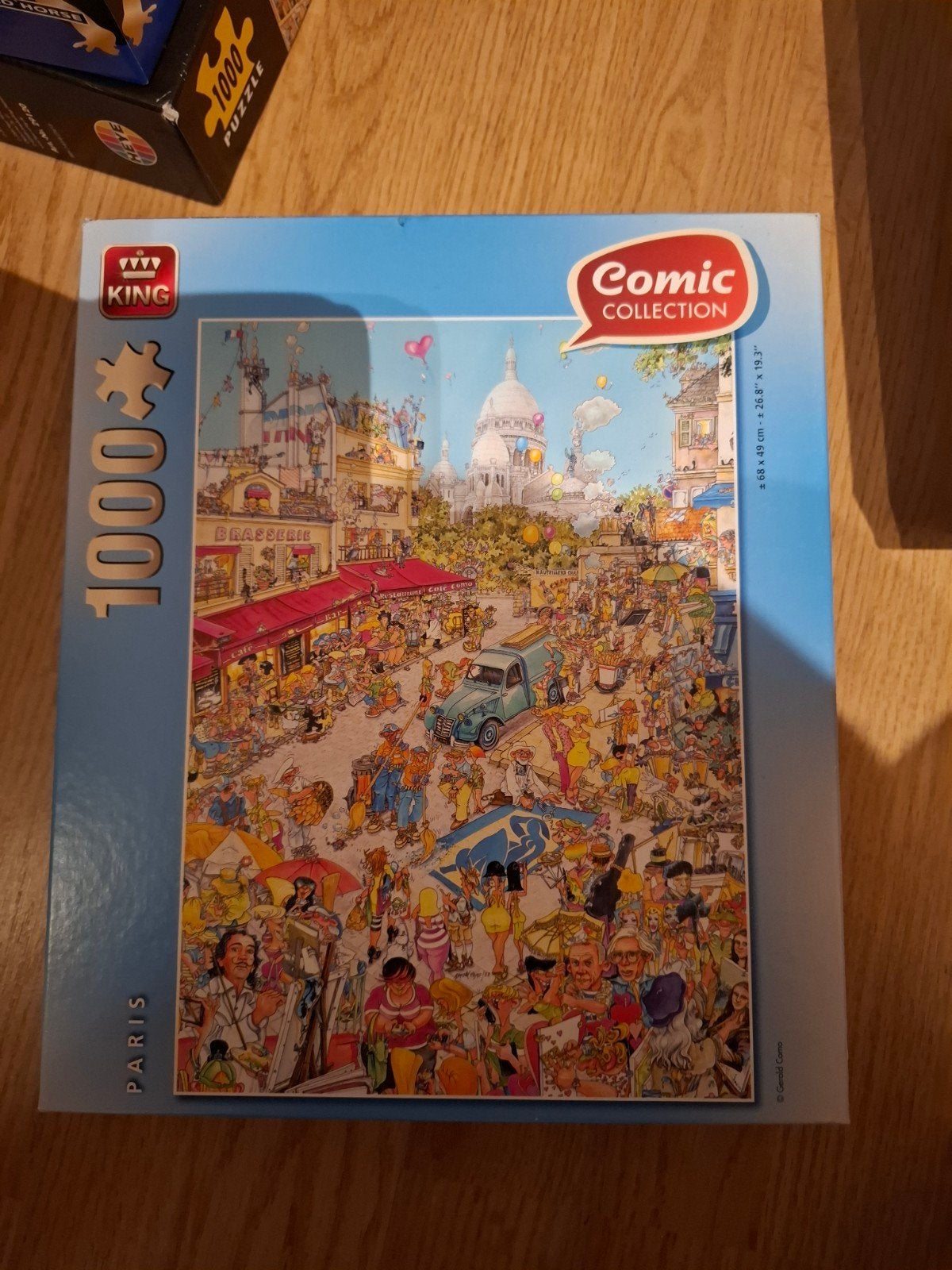 King Comic Collection Puzzels - 1000 stukjes per stuk, Ophalen, 500 t/m 1500 stukjes, Gebruikt, Legpuzzel