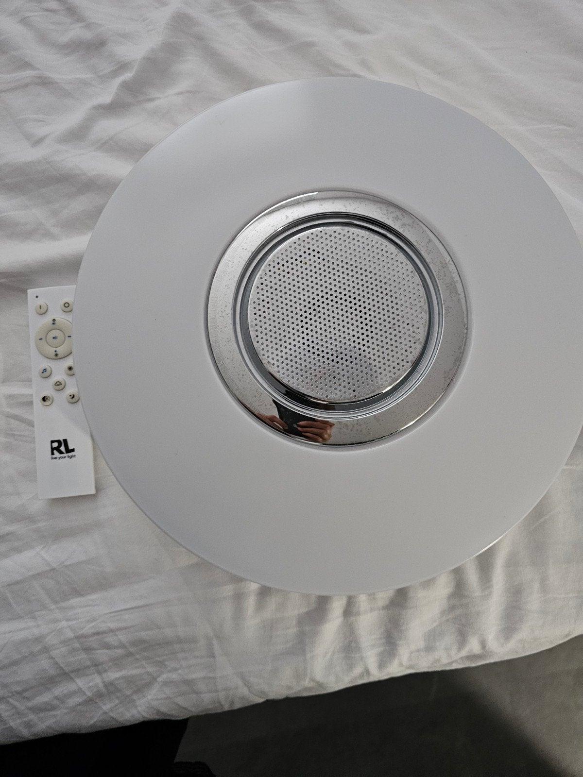 Lamp met geluid, Ophalen