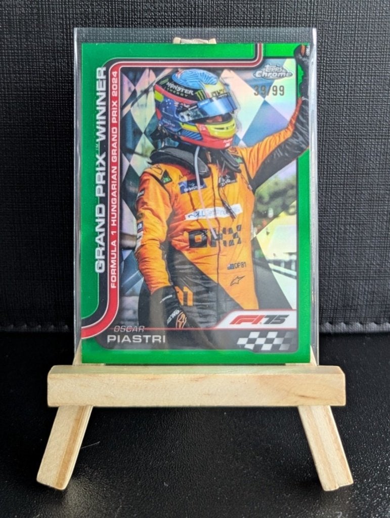 2025 topps Chrome f1 Oscar piastri #105 /99, Ophalen of Verzenden, Zo goed als nieuw, Plaatje