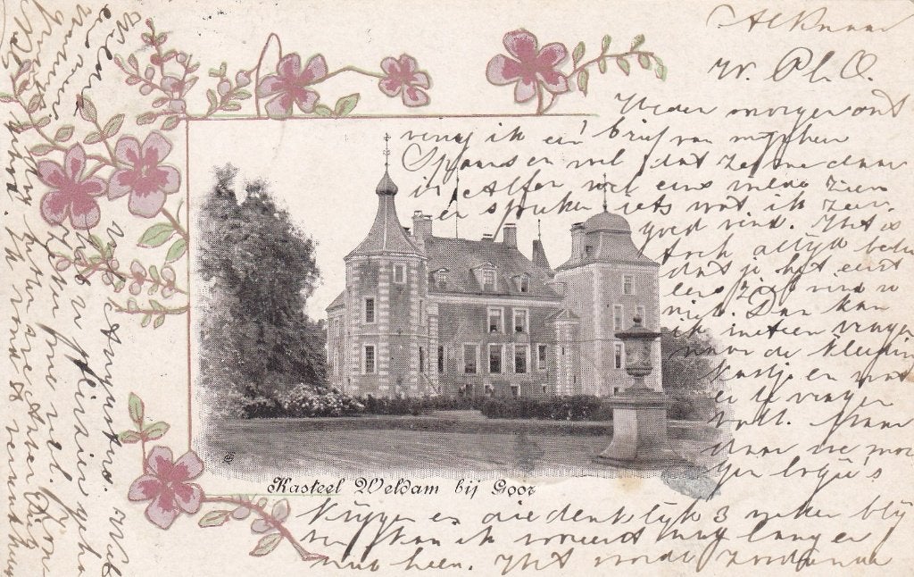 Goor, Weldam, 1901., Verzenden, Voor 1920, Gelopen, Overijssel