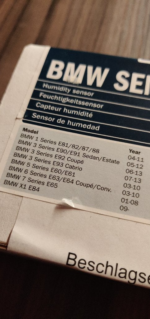 Condenssensor voorruit climatronic. BMW 64116928326, Ophalen of Verzenden, Nieuw, BMW