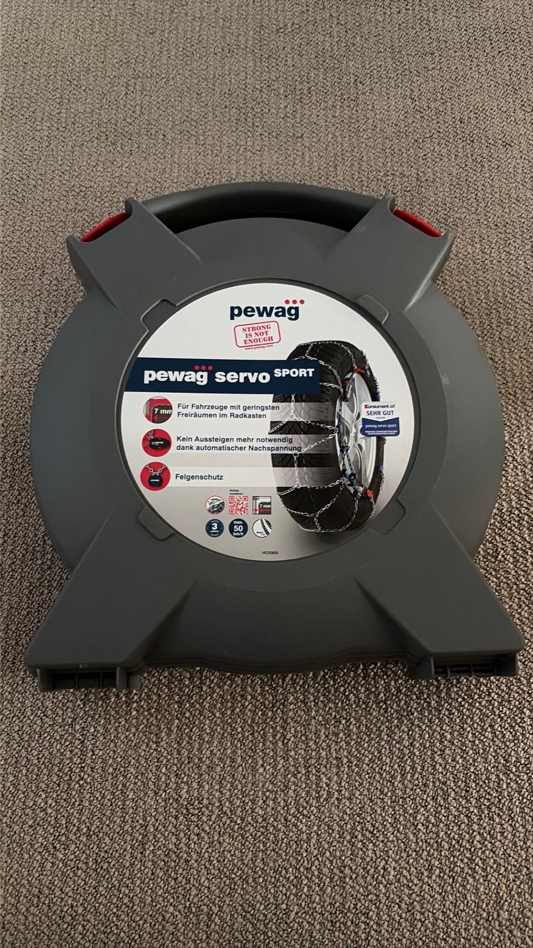 Pewag servo sport RSS75 ongebruikt, Ophalen of Verzenden, Zo goed als nieuw