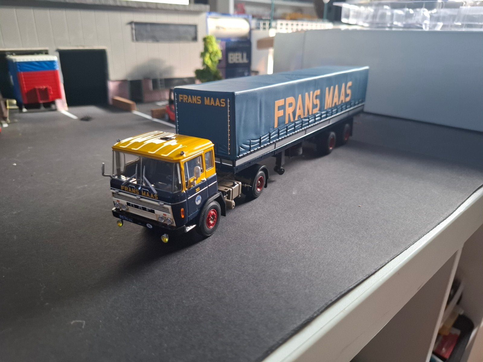 daf 2800 Frans Maas, Hobby en Vrije tijd, Modelauto's | 1:50, Ophalen of Verzenden, Nieuw, Bus of Vrachtwagen, Wsi
