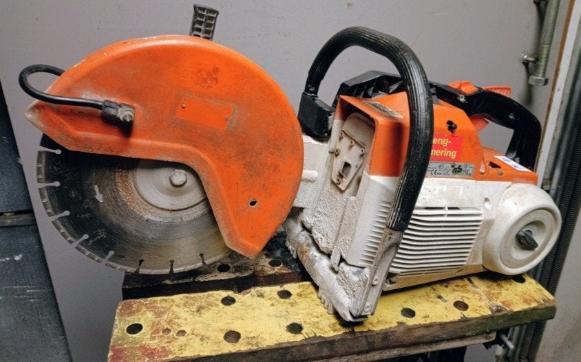 Stihl TS 460 Doorslijper / Bandenzaag – 2005 –, Stihl, Cirkelzaag, 70 mm of meer, Ophalen of Verzenden