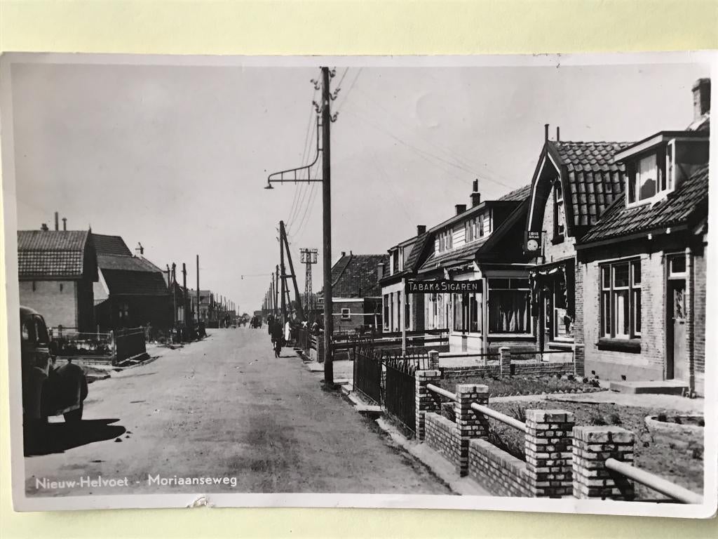 Nieuw-Helvoet Moriaanseweg 1950, Verzenden, 1940 tot 1960, Gelopen, Zuid-Holland