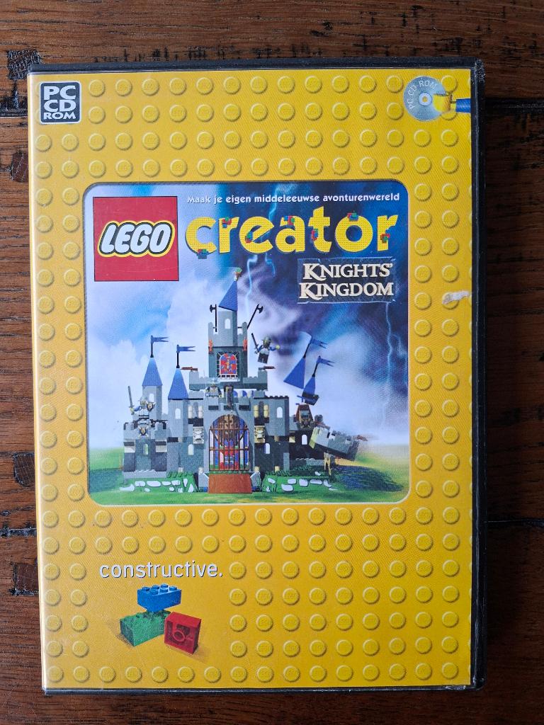 Lego Creator Knights' Kingdom PC CD-ROM, 1 speler, Ophalen of Verzenden, Zo goed als nieuw, Strategie en Constructie