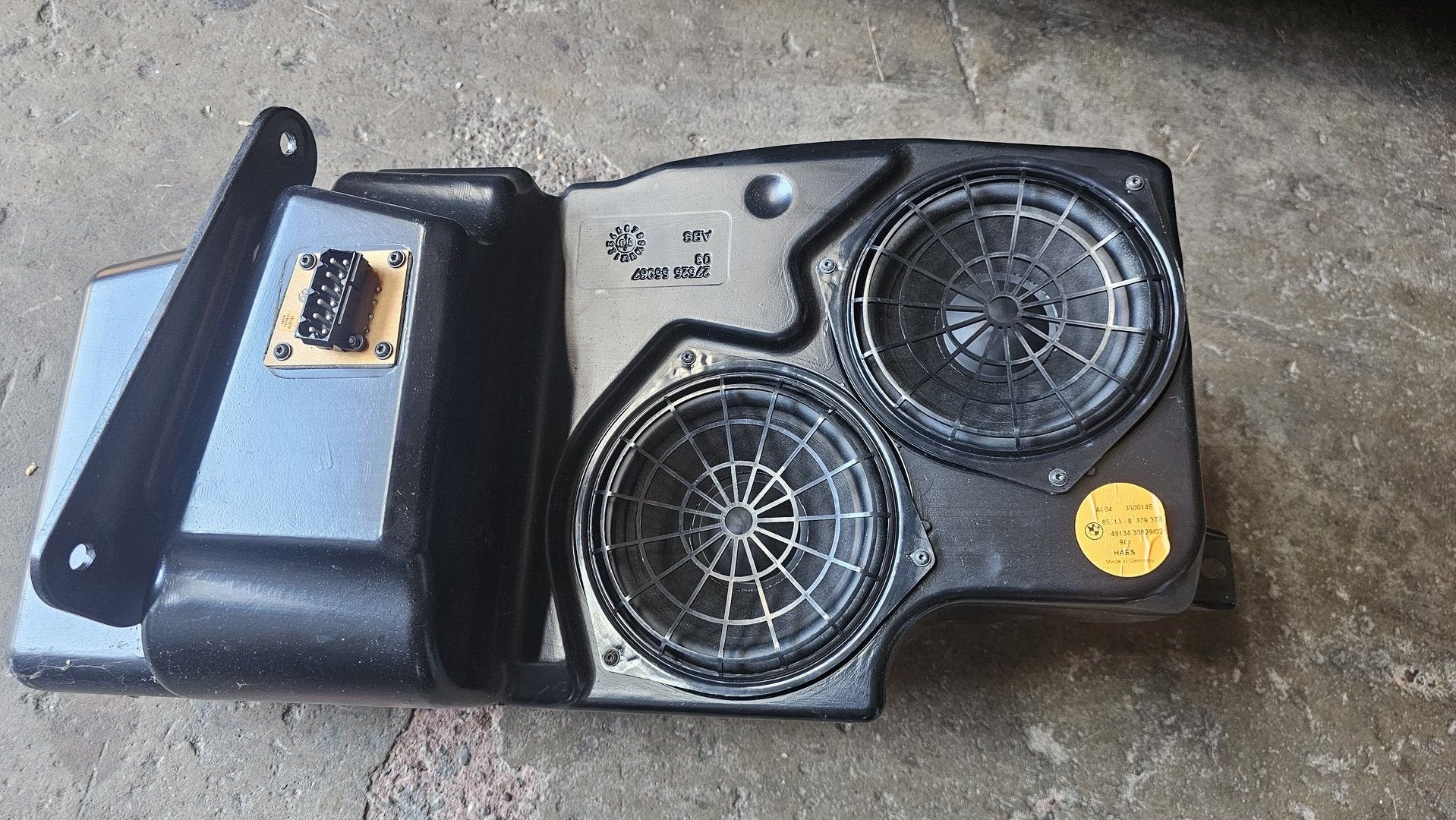 Central Bass speaker DSP achterbak BMW X5 E53 65138379378 83, Ophalen of Verzenden, -, -, -