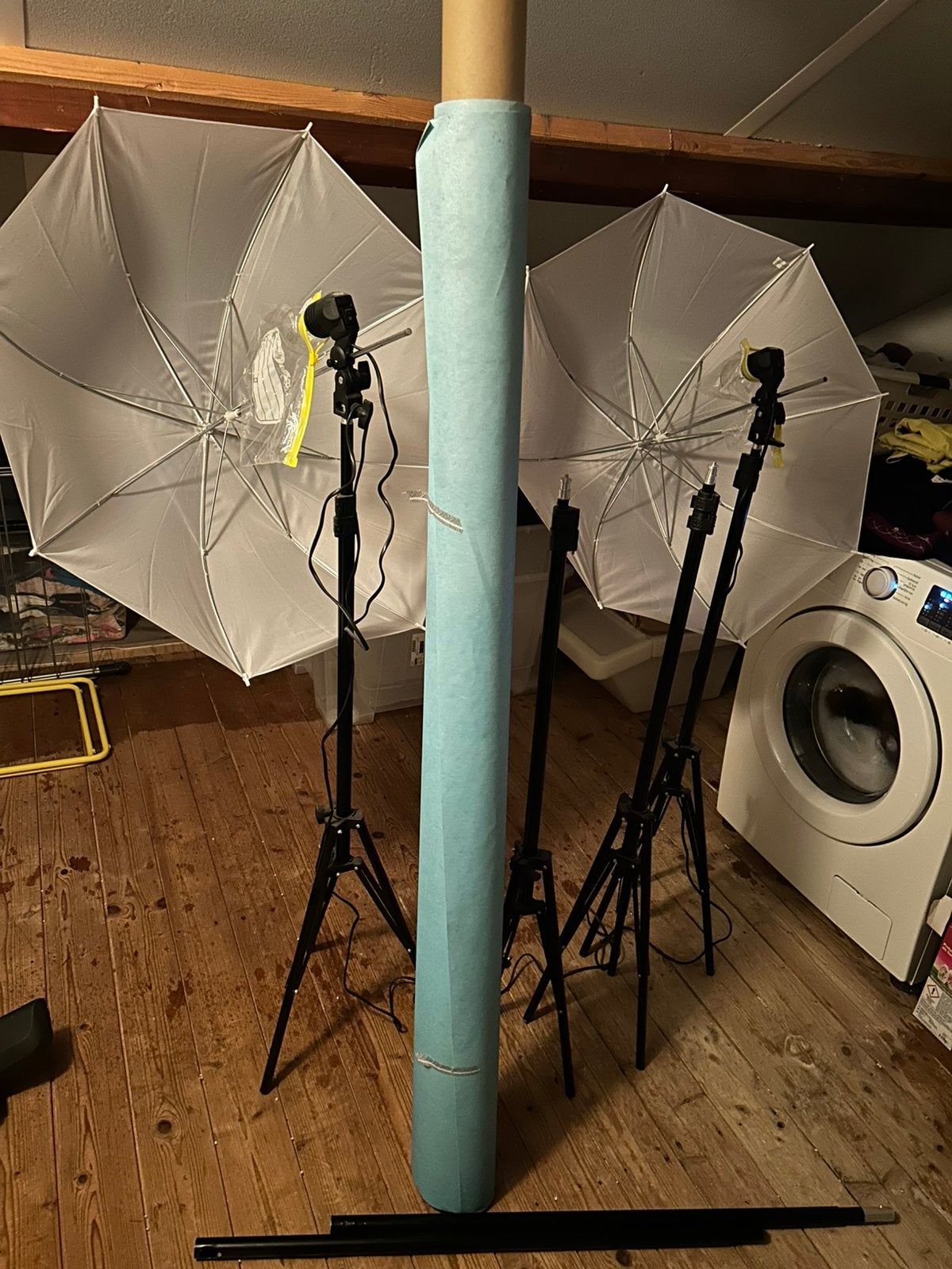 Te koop foto studio met toebehoren, Ophalen, Gebruikt, Verstelbaar, Complete fotostudio