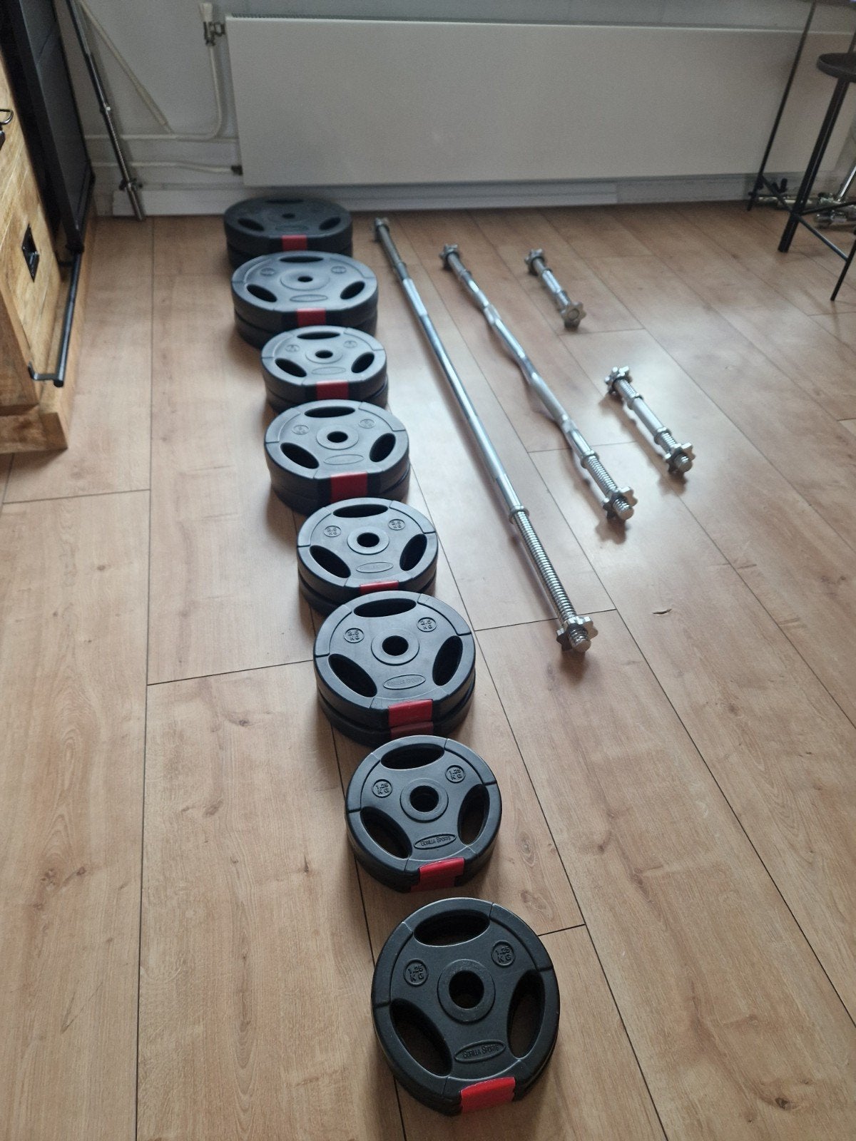 Halterset 100 kg Kunststof Gripper - 30 mm

Grootste assorti, Sport en Fitness, Fitnessmaterialen, Ophalen, Halterset