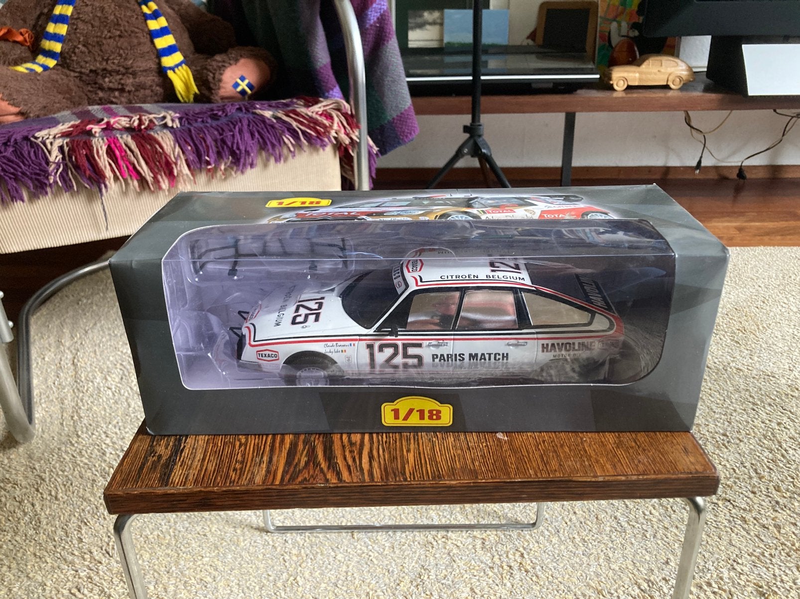 Citroen CX 1:18 Paris Dakar / Jacky Ickx, Ophalen of Verzenden, Nieuw, Auto, Overige merken