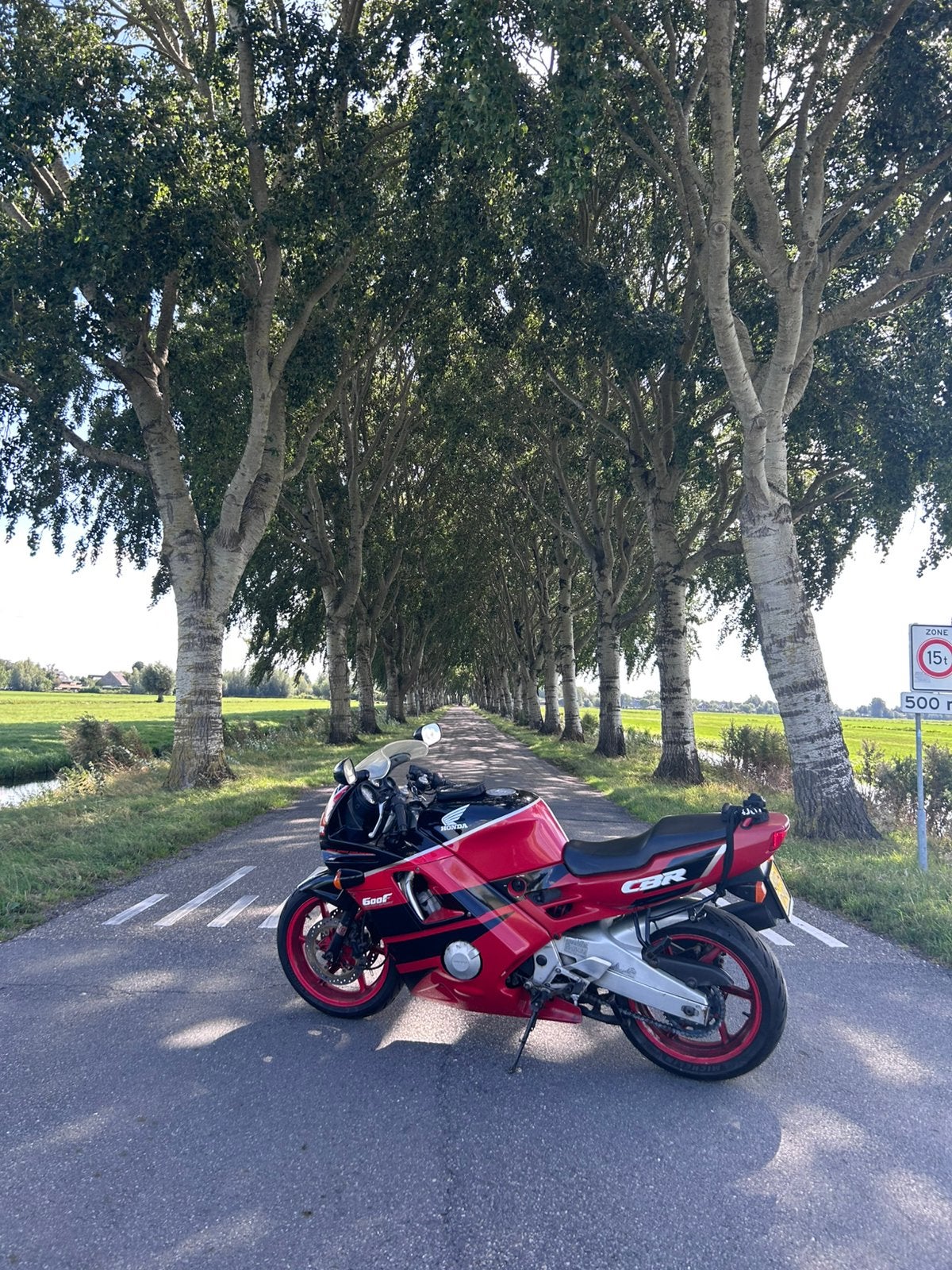Honda CBR600F, Ophalen, Gereviseerd
