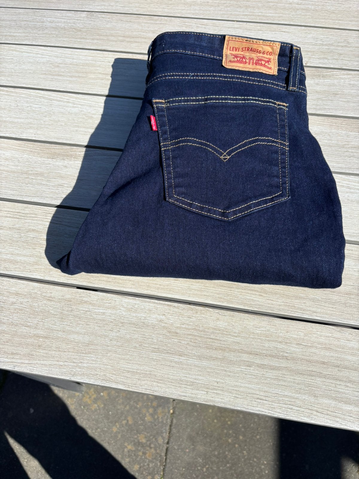 Mooir nieuwe levi skinny broek, Ophalen of Verzenden, Zo goed als nieuw, Blauw, W30 - W32 (confectie 38/40)