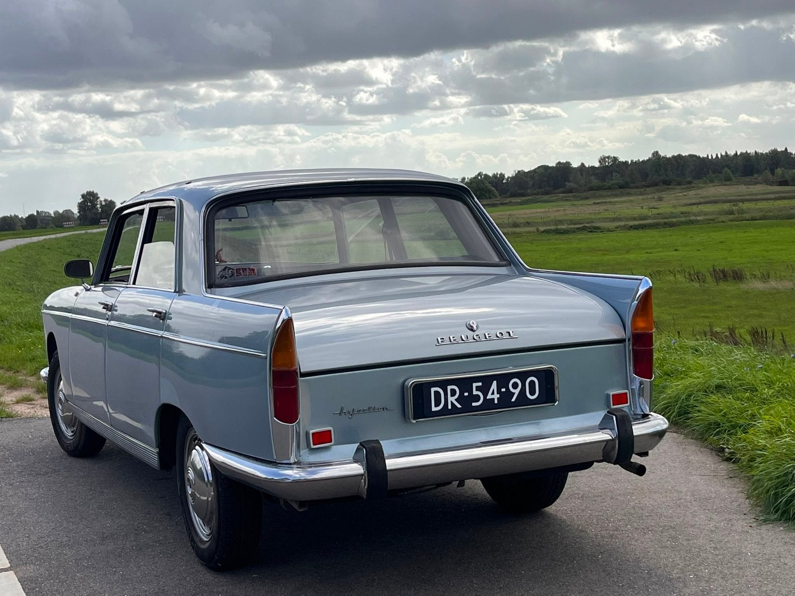 Peugeot 404 Injection 1966 Blauw, foto 8