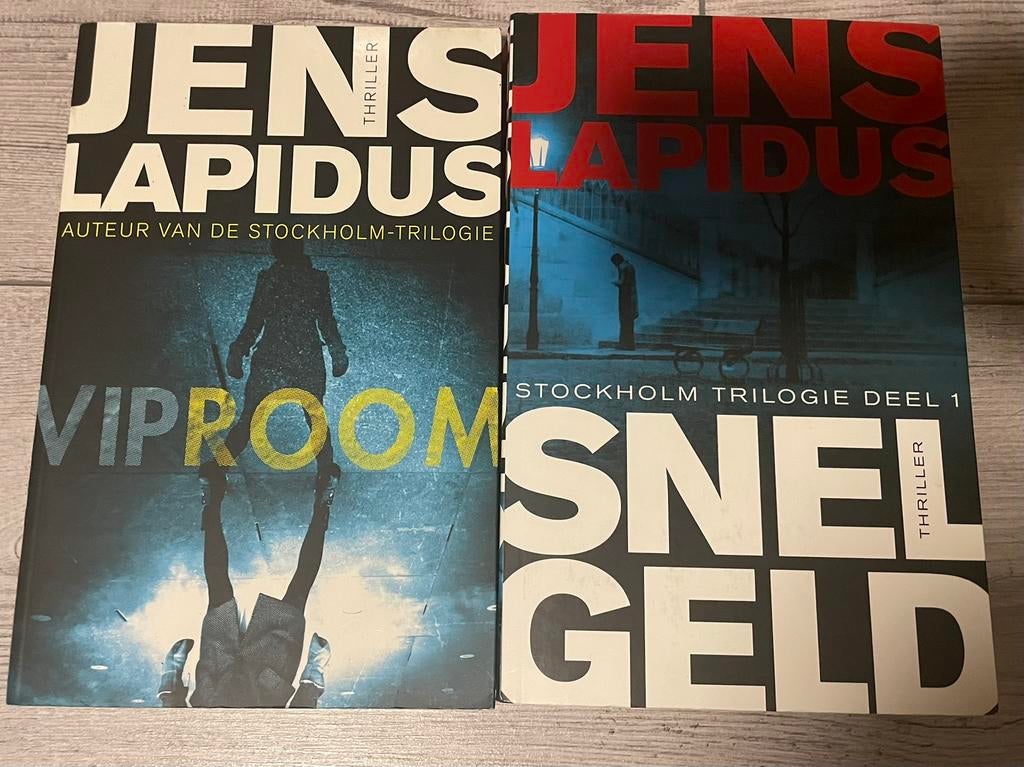 Jens Lapidus (2x), Ophalen of Verzenden, Zo goed als nieuw