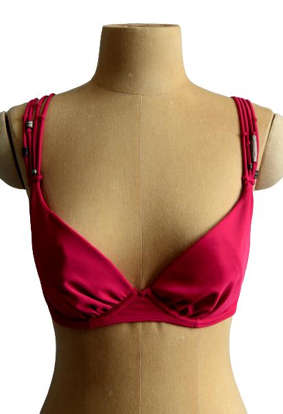 Nieuwe Aubade bikinitop, top, fuchsia, Mt. 75 C, Kleding | Dames, Badmode en Zwemkleding, Overige kleuren, Verzenden, Nieuw, Bikini