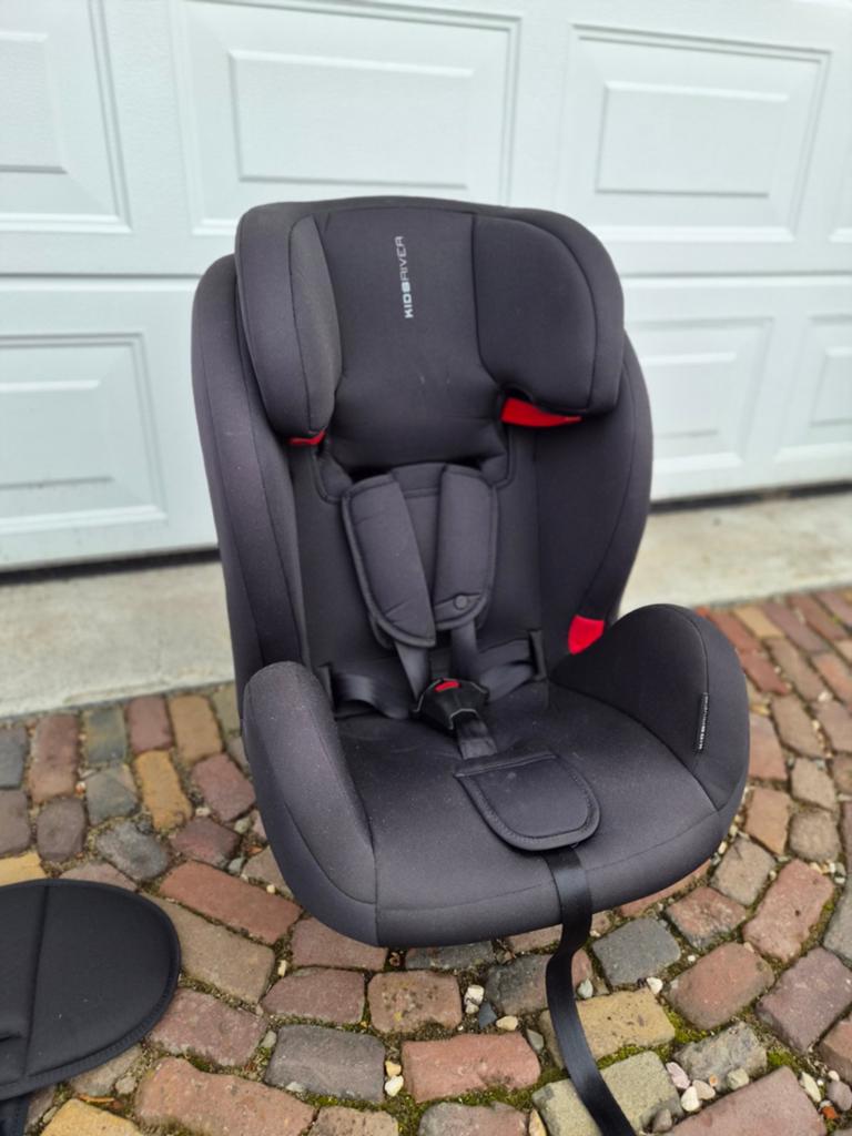 Autostoel Kiddy Cruiserfix 3 - Zwart, zo goed als nieuw, Kinderen en Baby's, Autostoeltjes, Ophalen of Verzenden